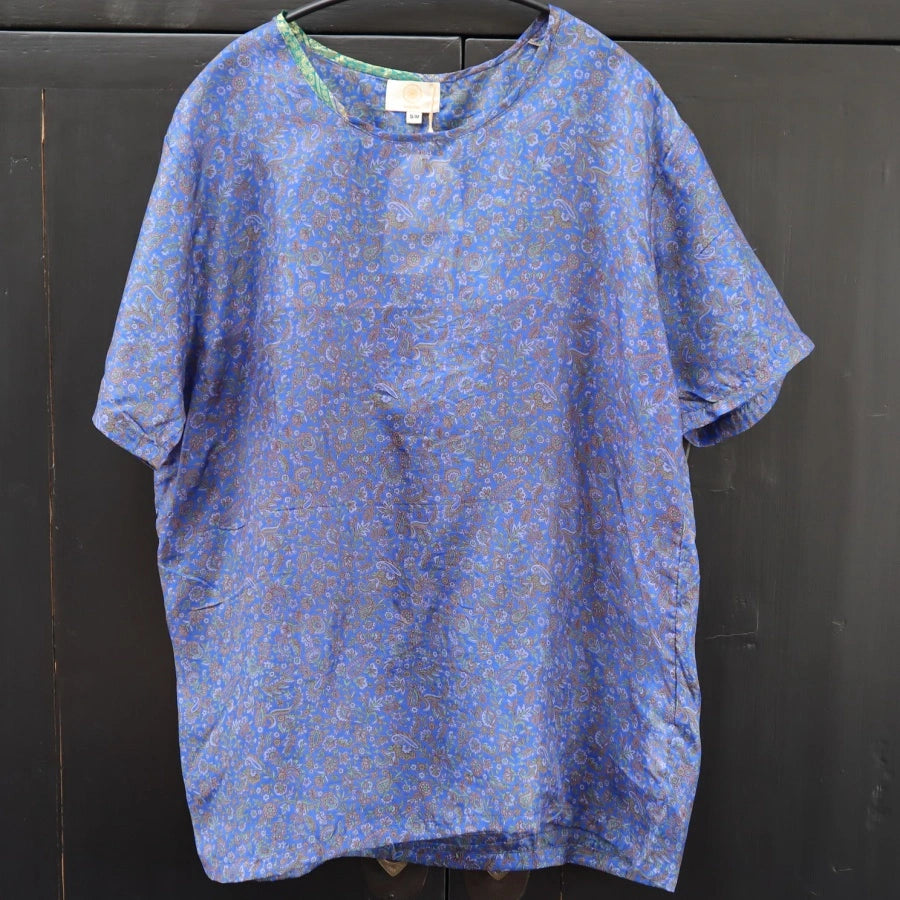 Alba Shirt i Silke med korte ærmer fra Wauw