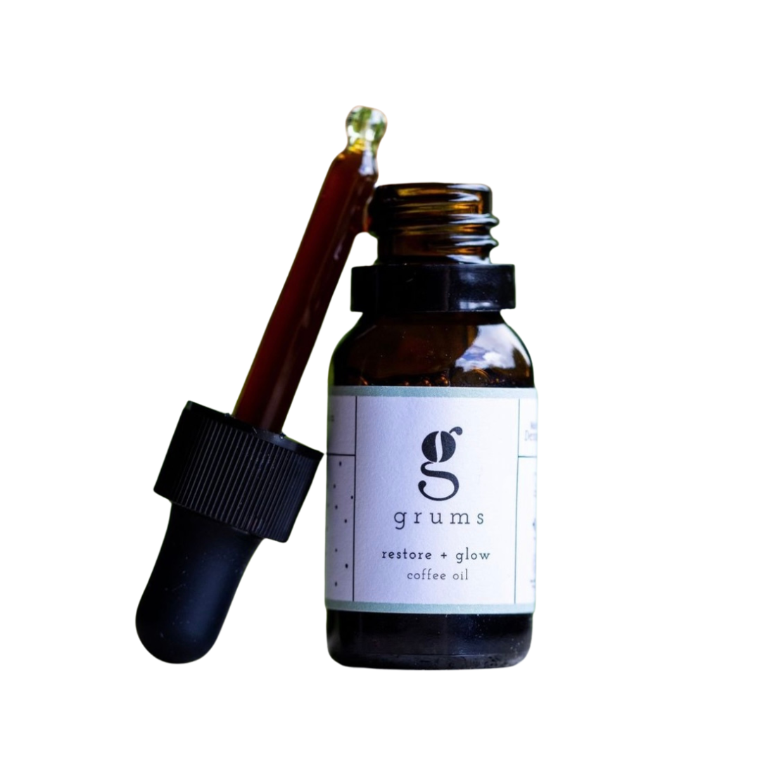 Grums Ansigtsolie Restore & Glow Coffee Oil