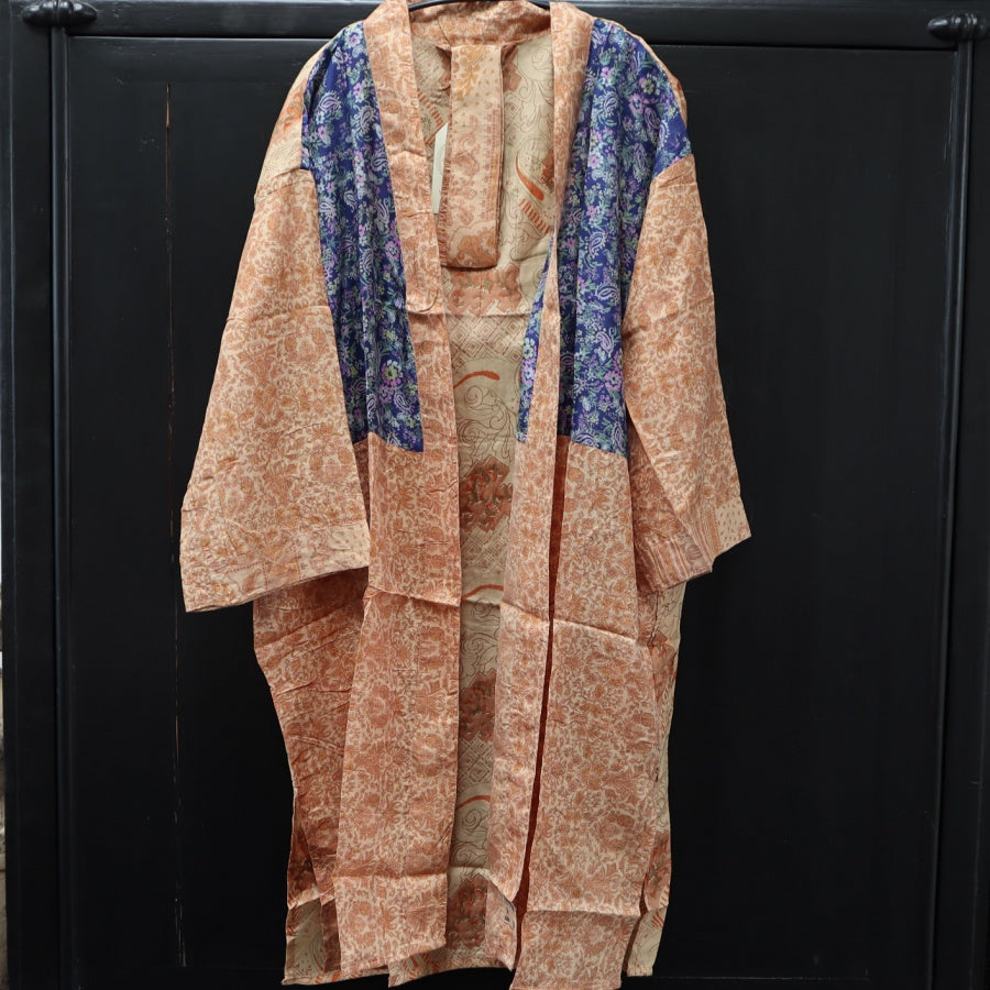 Patchwork Unika Kimono i silke fra Wauw