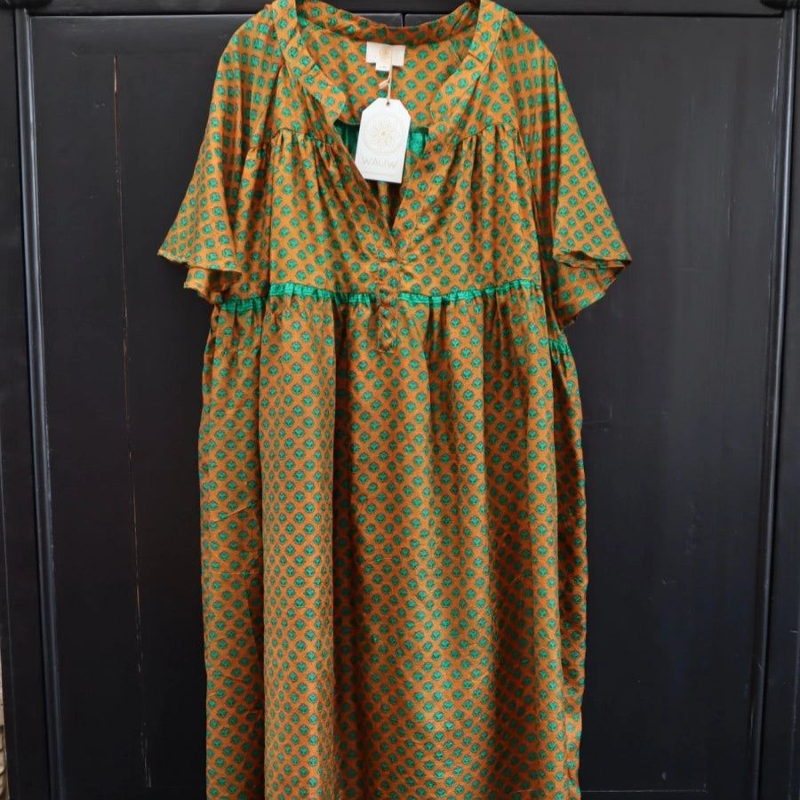 Frauli Dress sommerkjole i 100% silke fra Wauw