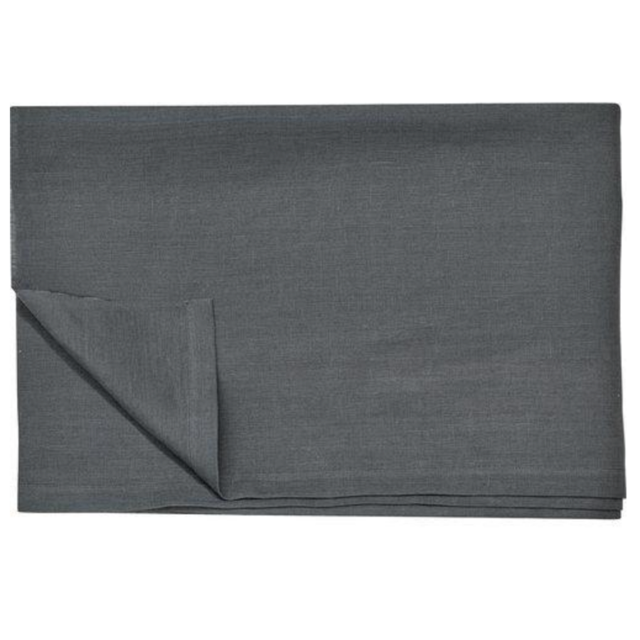 Hør- og bomulds dug Koksgrå fra Svanefors