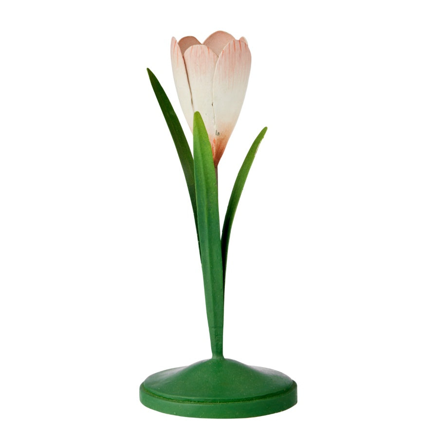 Lysestage Krokus Powder i metal fra Bungalow