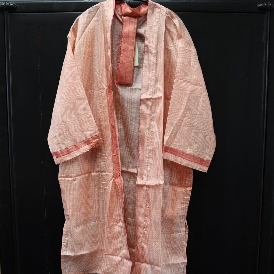 Kort Vintage Silke Kimono fra WAUW