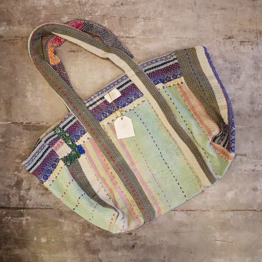 Kantha Shopper Bags fra Wauw