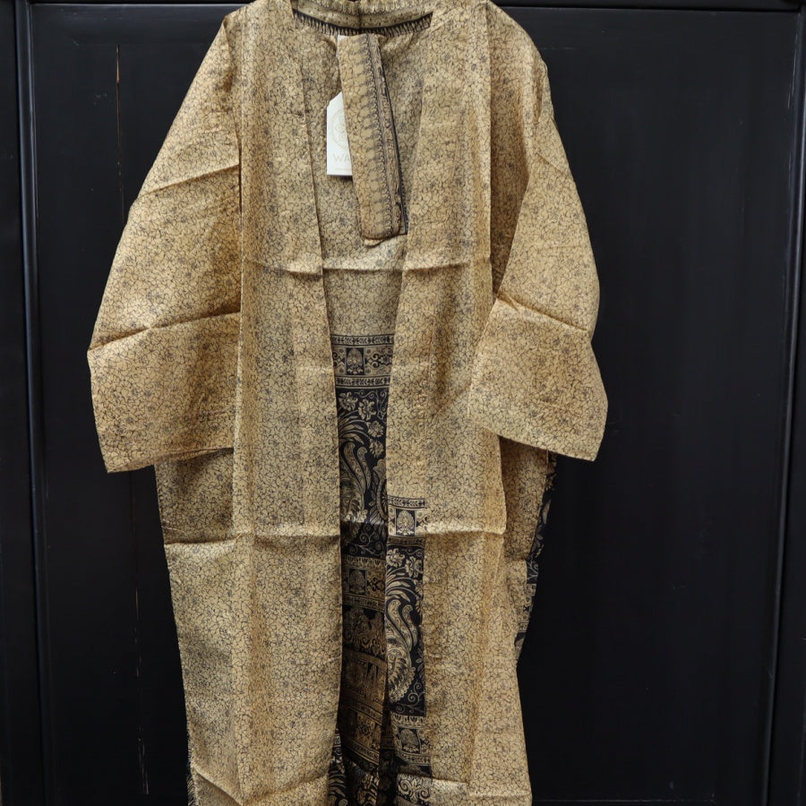 Lang Unika Silke Kimono fra Wauw