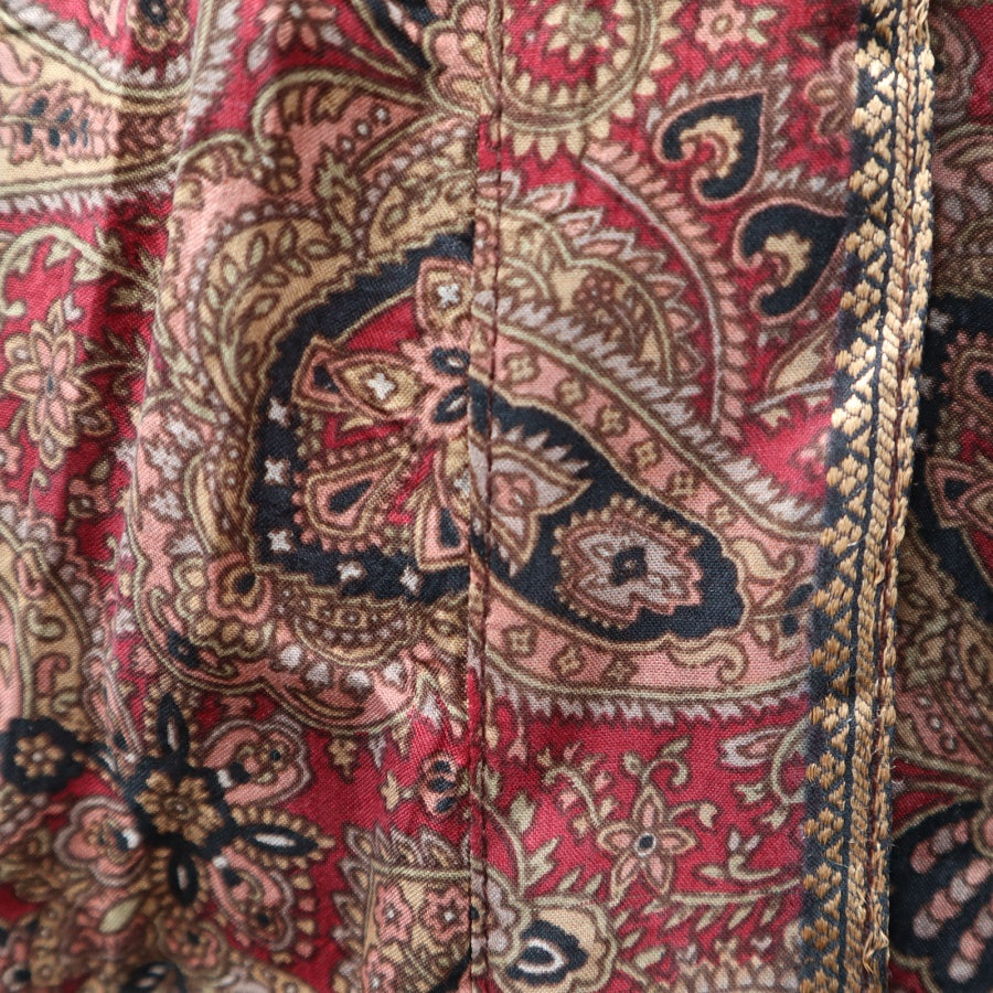 Kort Vintage Silke Kimono fra WAUW