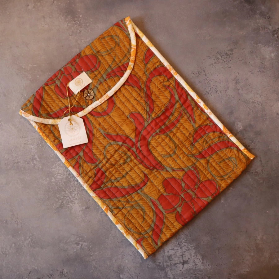 PC Cover i quiltet silke fra Wauw