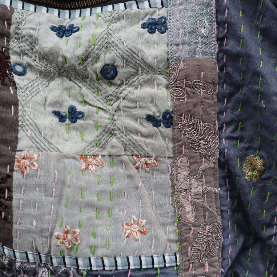 Weekend Bag i Unik Kantha Syning fra Wauw