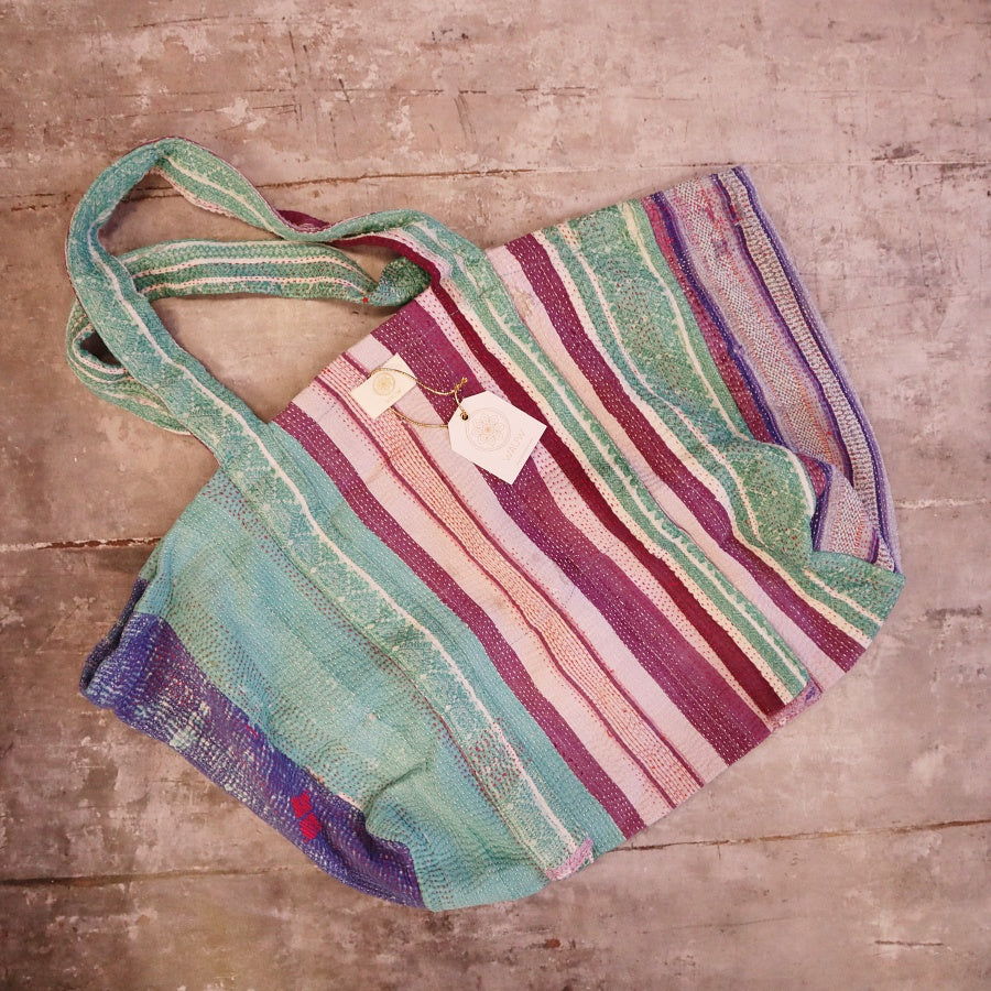 Kantha Shopper Bags fra Wauw