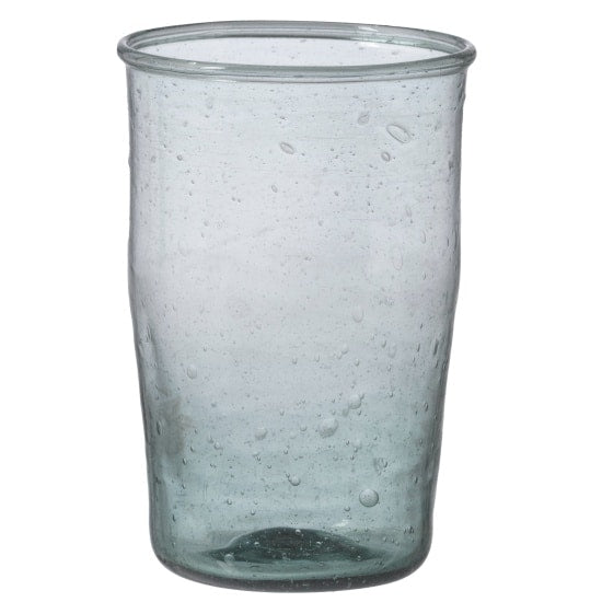 Blåt drikkeglas