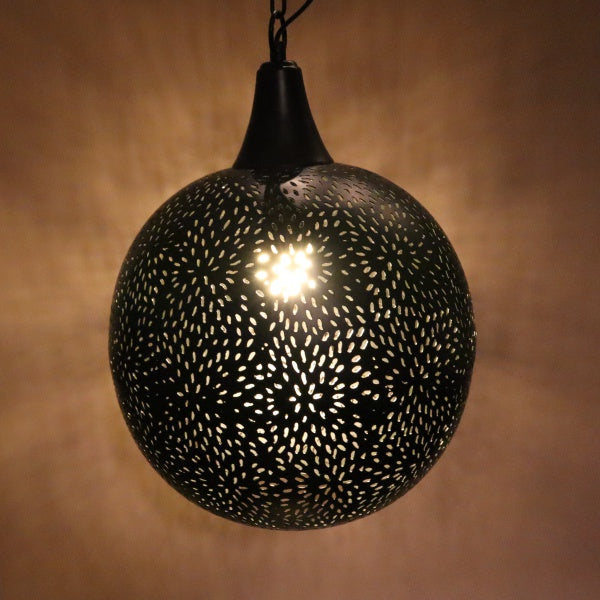 Lille lampe brun baggrund