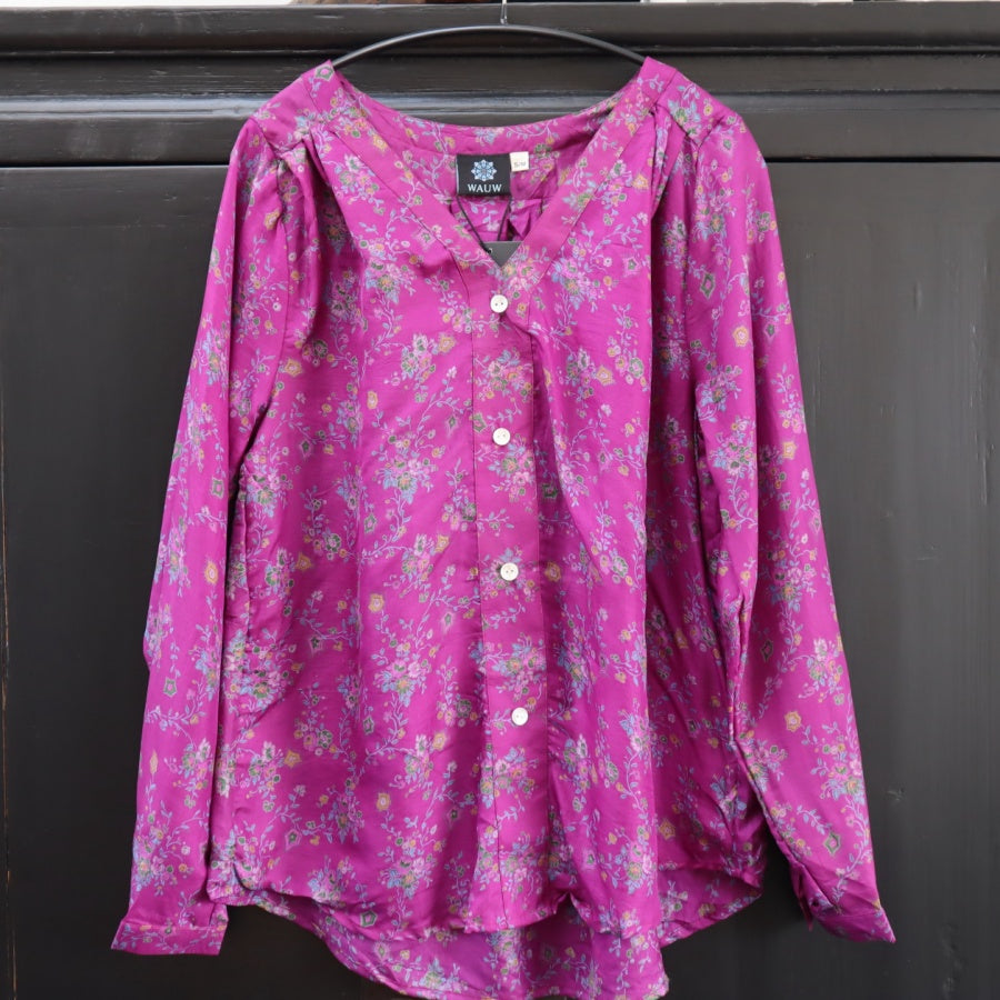 Salina Silke Skjorte fra WAUW