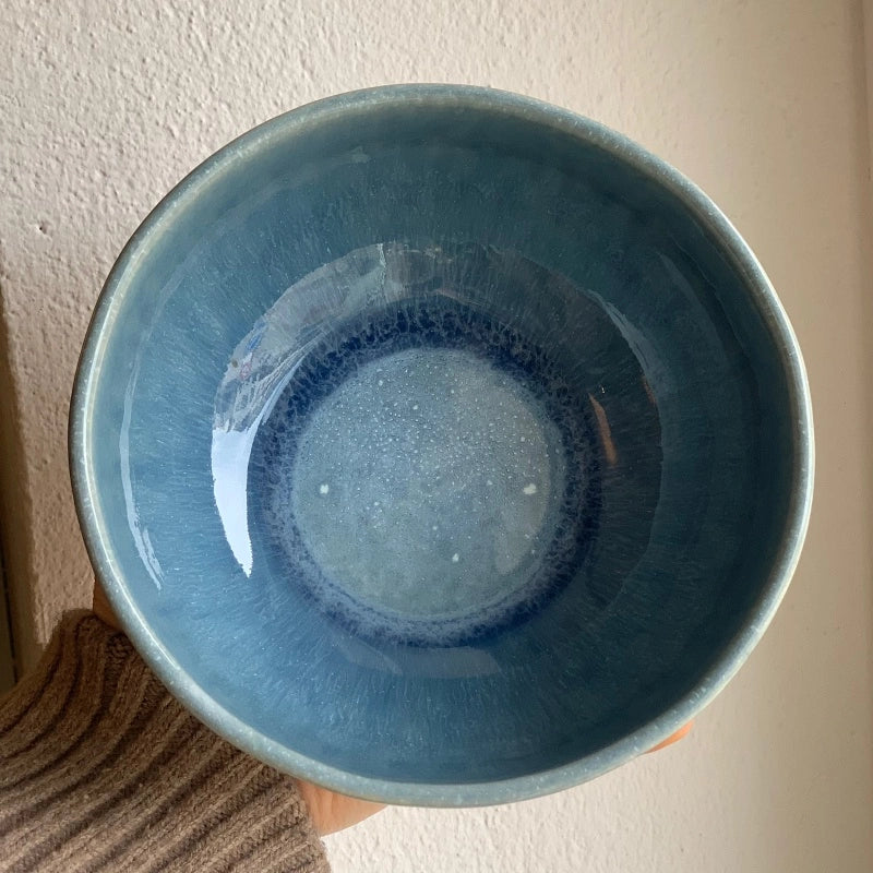 Lyseblå keramikskål fra Bungalow