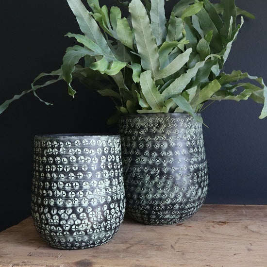 højt potte sæt uden den mindste