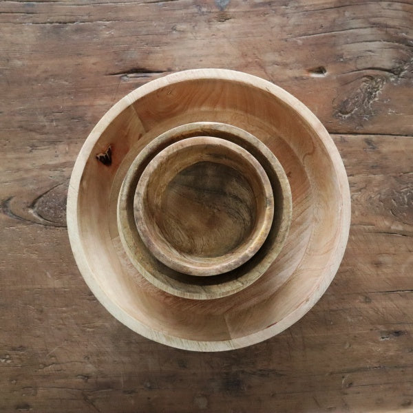 mango skåle i forskellige str.