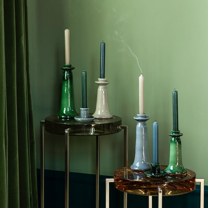 Lysestager i keramik fra Bungalow