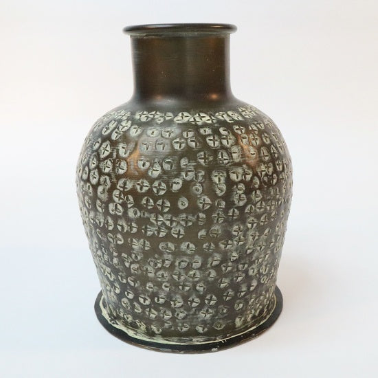 stor mørk vase
