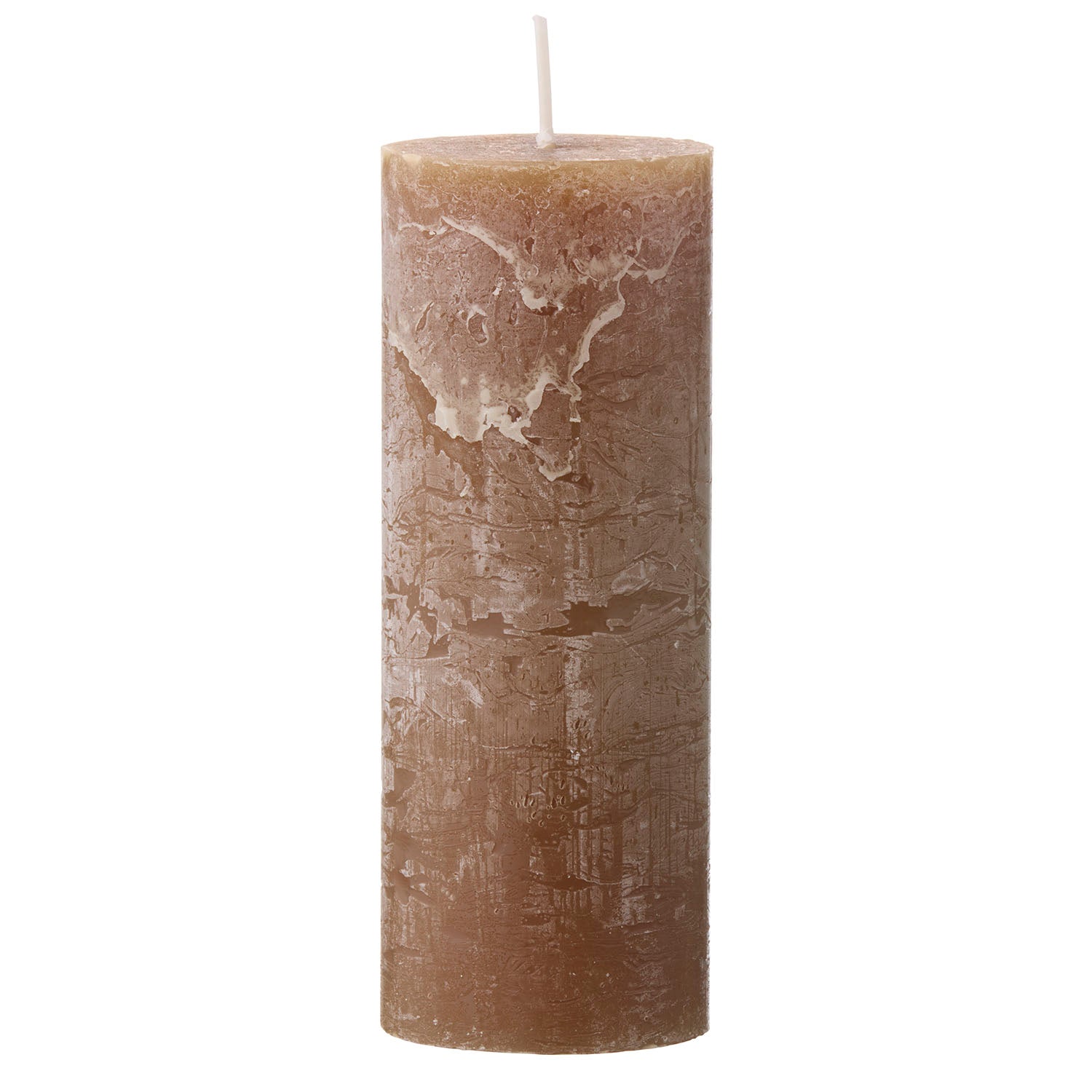 Rustikke bloklys Pillar Candle fra Bungalow