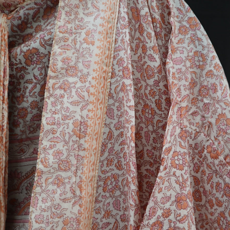 Kort Vintage Silke Kimono fra WAUW