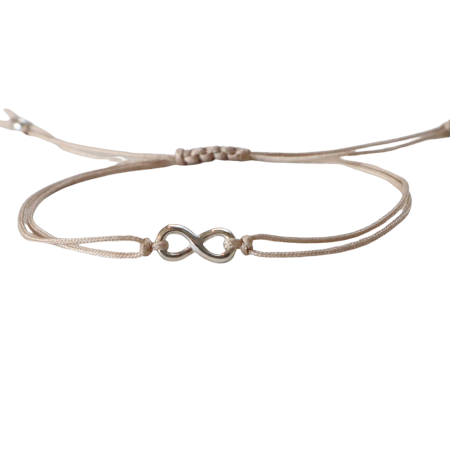 Armbånd med Infinity symbol i sølv