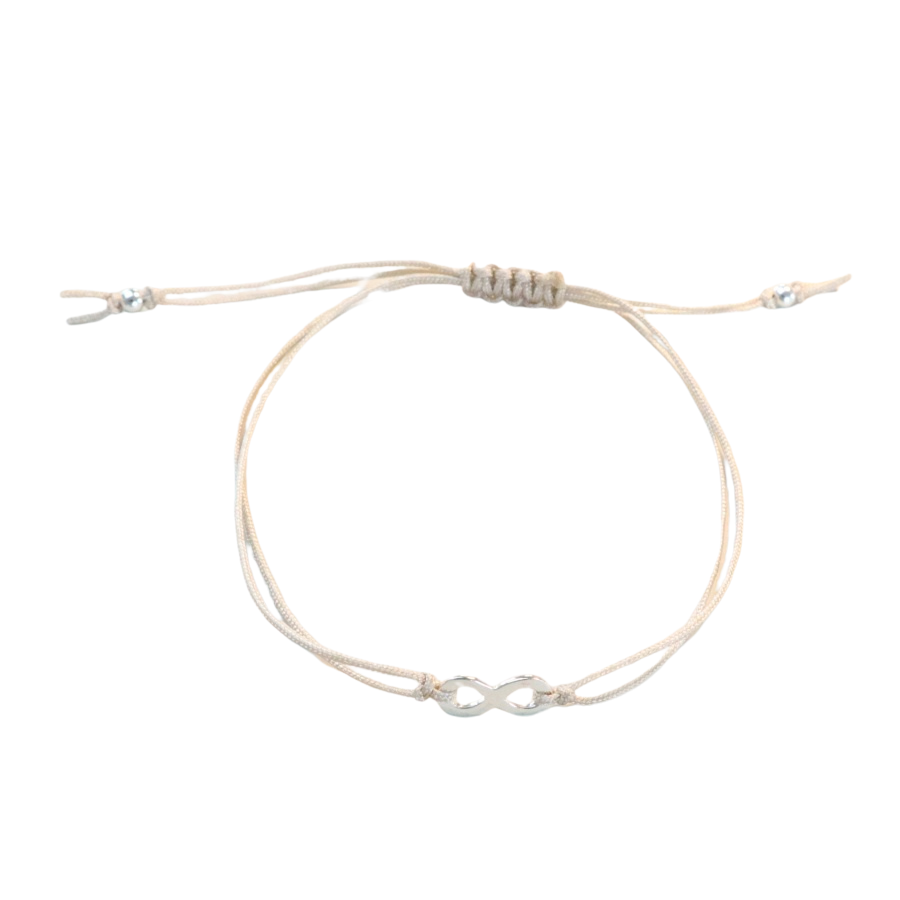 Armbånd med Infinity symbol i sølv